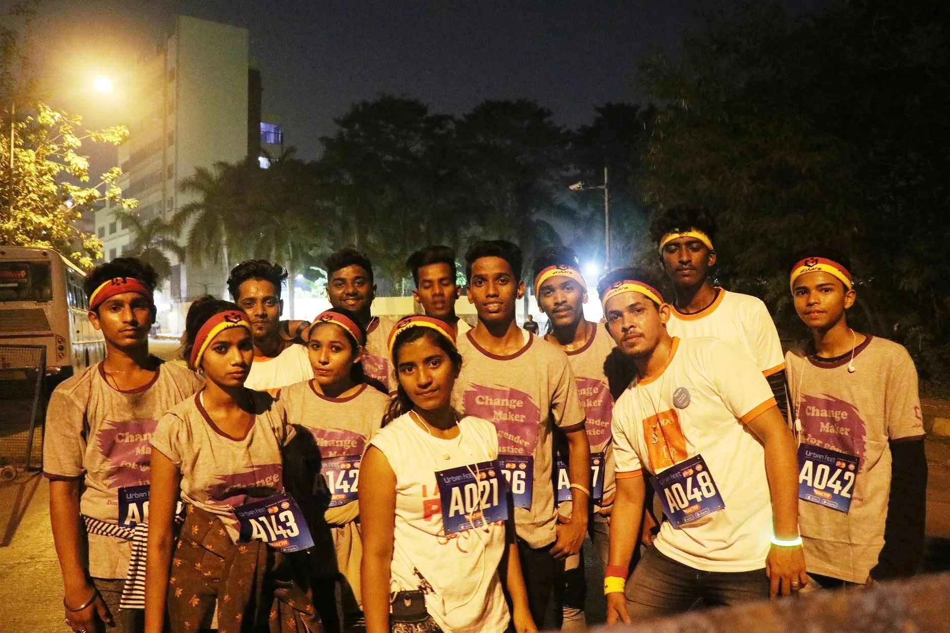 Night Run participants